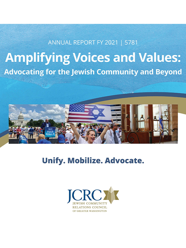 JCRC 2021 Annual Report Amplifying Voices and Values