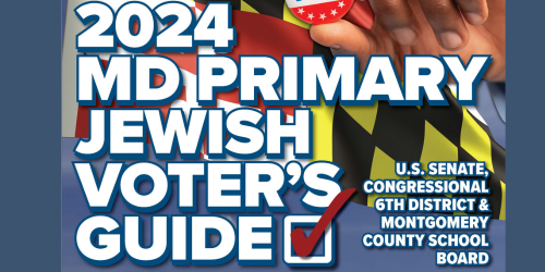 2024 MD Primary Jewish Voter's Guide 