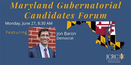 Maryland Gubernatorial Candidates Forum Jon Baron