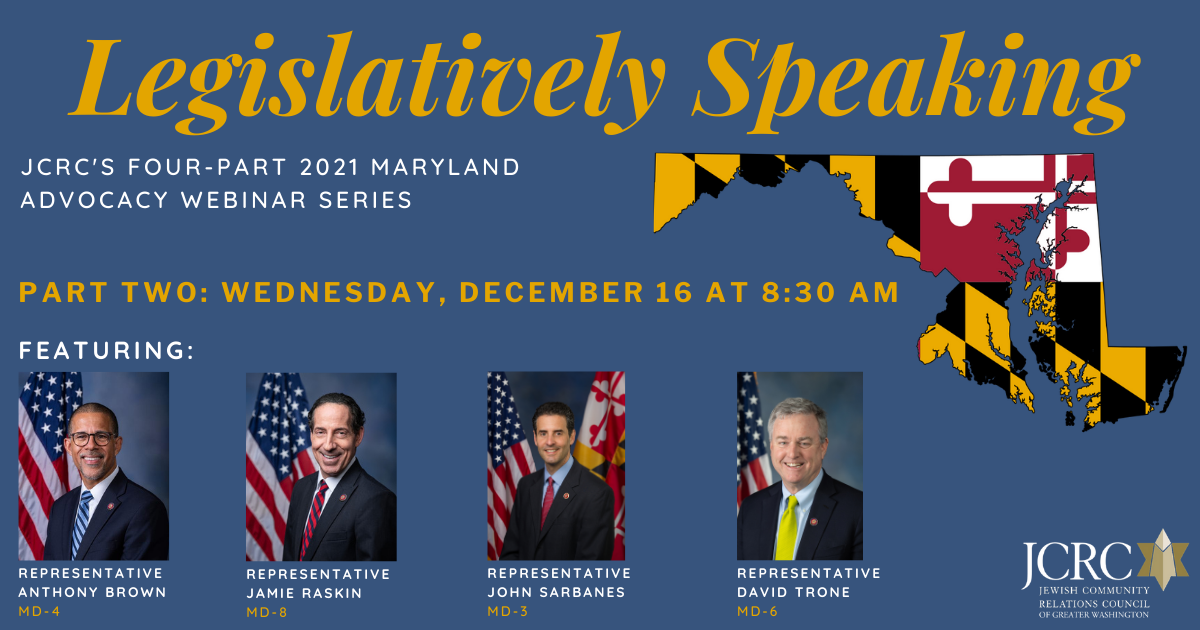 Legislative Speaking Part Two - MD Reps