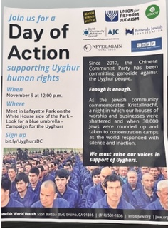 BJC-Uyghurs Call to action