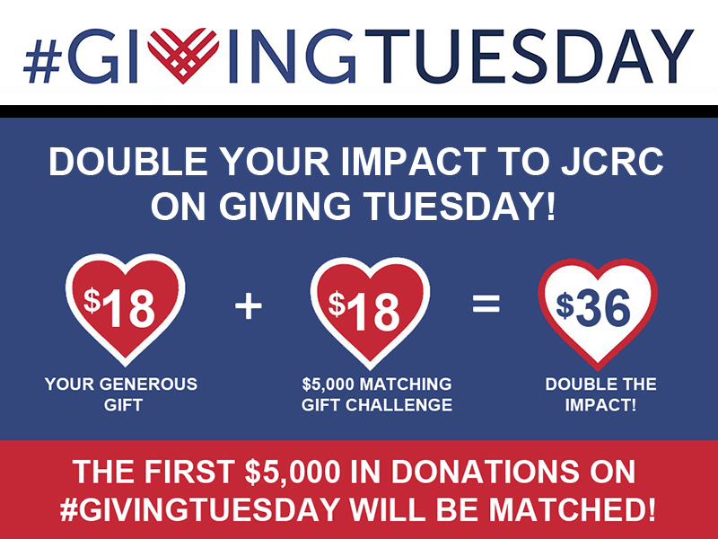GivingTuesday Jewish Community Relations Council of Greater Washington