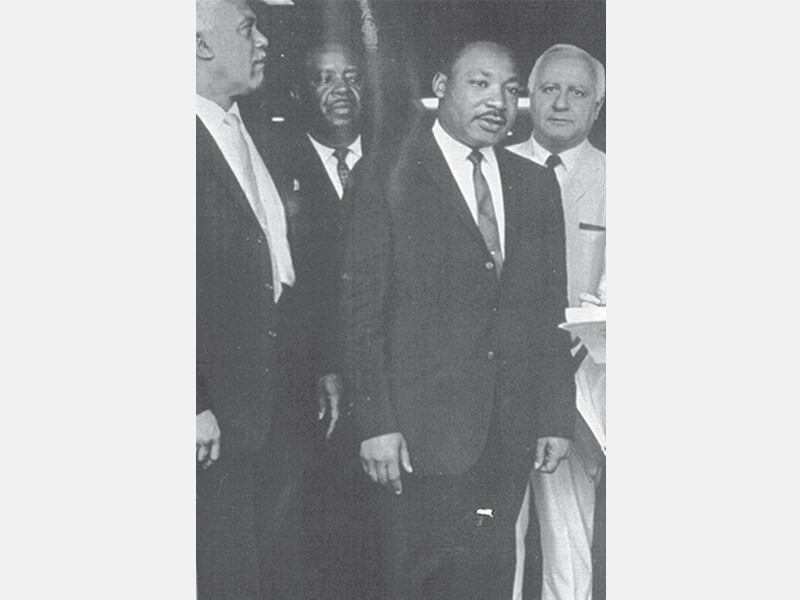 1963 MLK speaks at Adas Israel sponsored by JCRC